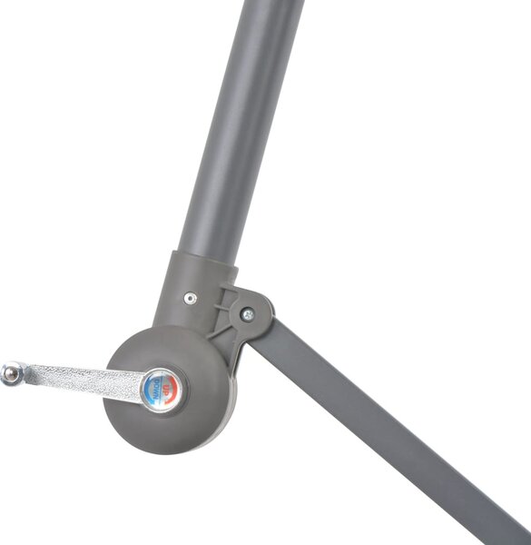 Konzolni vrtni suncobran s aluminijskim stupom 300 cm plavi - Plava / N/A