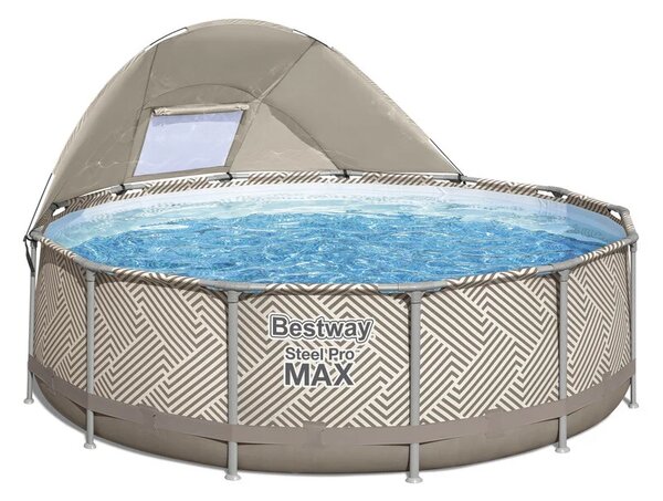 Bazen s okvirom i nadstrešnicom 396 x 107 cm Bestway 561FY