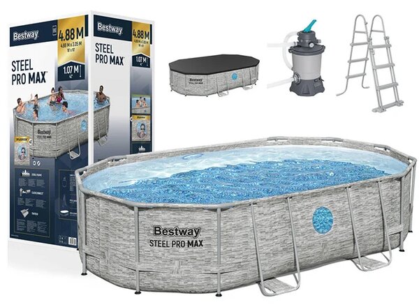 Bazen s okvirom 427x250x100 cm Bestway 56946