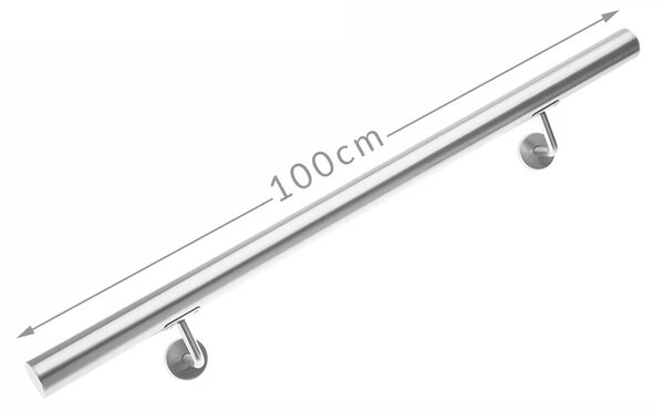 Ručka od nehrđajućeg čelika 100 cm - produljiva
