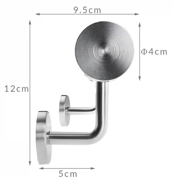 Ručka od nehrđajućeg čelika 100 cm - produljiva