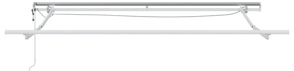 Tenda na automatsko uvlačenje s LED bordo 300x250 cm - Crvena / 300 x 250 cm