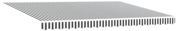 Tenda na automatsko uvlačenje LED antracit i bijela 450x300 cm - Antracitno siva / 450 x 300 cm