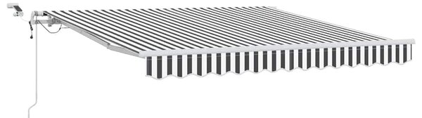 Tenda na automatsko uvlačenje LED antracit i bijela 300x250 cm - Antracitno siva / 300 x 250 cm