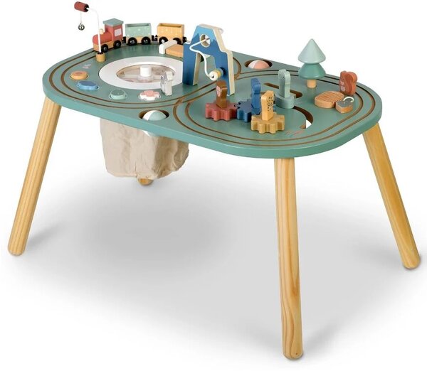 Edukativni senzorni drveni stol - Activity Table