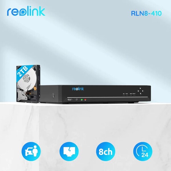 Reolink NVS8 (RLN8-410) - video snimač do 8 kamera
