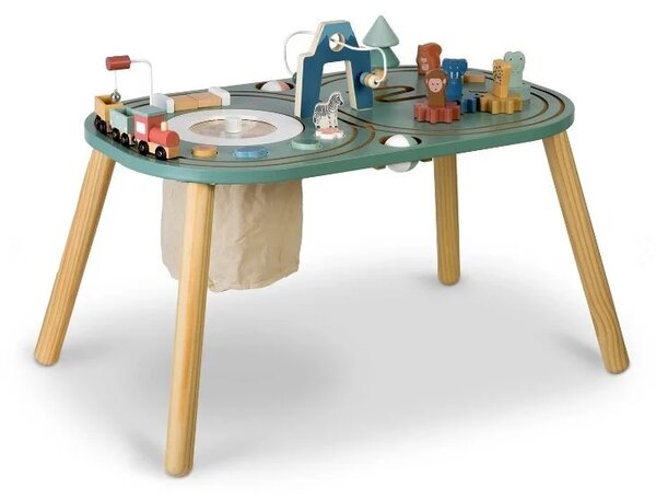 Edukativni senzorni drveni stol - Activity Table