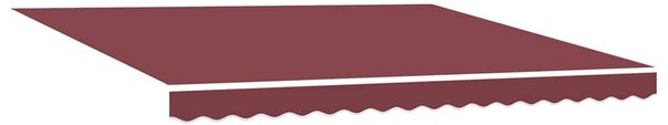 Tenda na ručno uvlačenje s LED svjetlima bordo 400 x 300 cm - Bordo / 400 x 300 cm