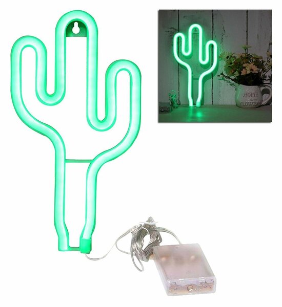 Zidna led dekorativna svjetiljka kaktus usb