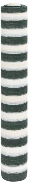 Mreža za privatnost zelena-bijela 2 x 10 m HDPE 150 g/m² - Zelena / 2 x 10 m (150 g)
