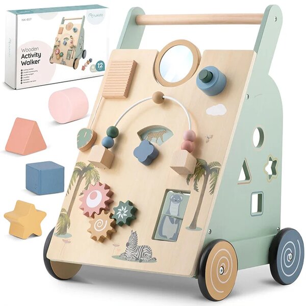 Dječja drvena hodalica - Montessori sorter