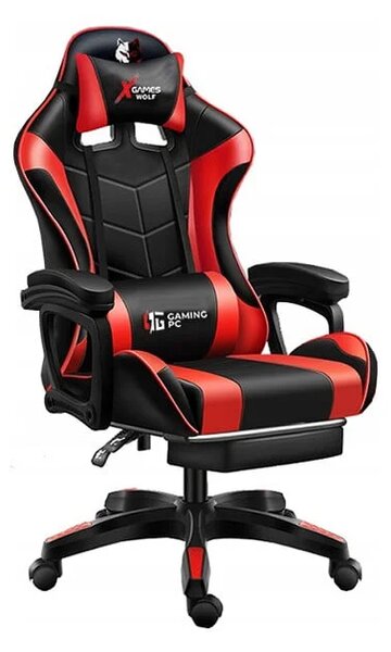 Gaming stolica - red wolf