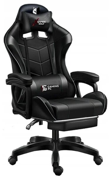 Gaming stolica - black wolf