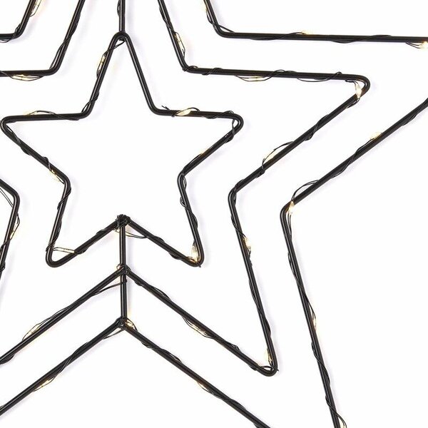 LED božićna dekoracija prozora Star Action