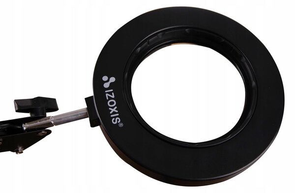 USB 32 LED fleksibilna okrugla stolna svjetiljka crna + povećalo povećalo
