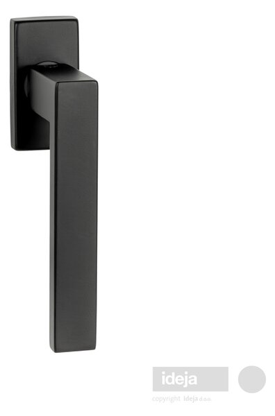 Poluoliva Quadro Eco inox crna (kvaka za prozor)
