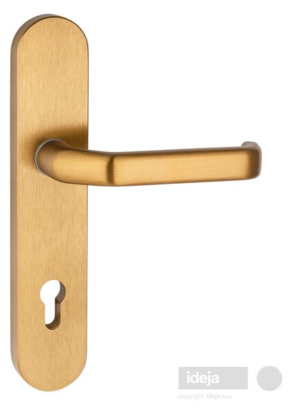 Sigurnosni štit PRO F4 bronca kvaka-kvaka standard 90, 92 ili 85 mm 90