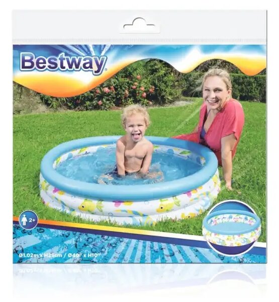 Dječji bazen Fish 102x25cm - Bestway