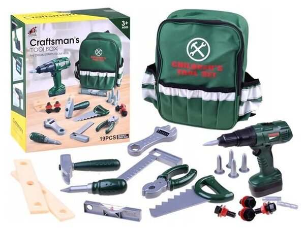 Dječji set alata s ruksakom - Craftsman