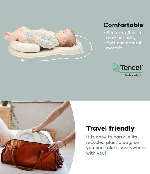 Babymoov gnijezdo za bebe Cosydream Fresh - Off White, ergonomsko i termoregulirajuće