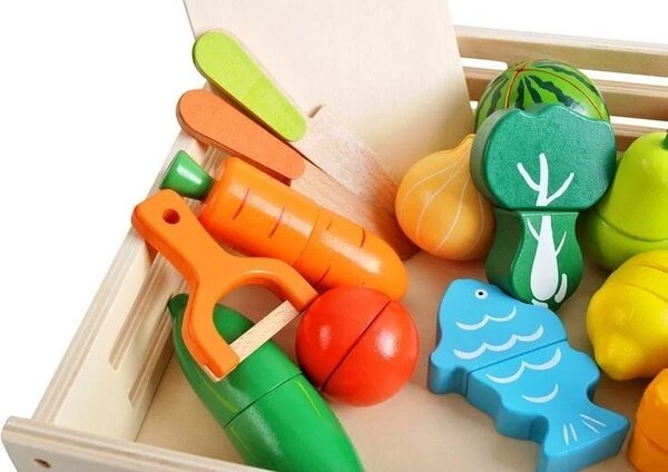 Dječji drveni set povrća - Vege