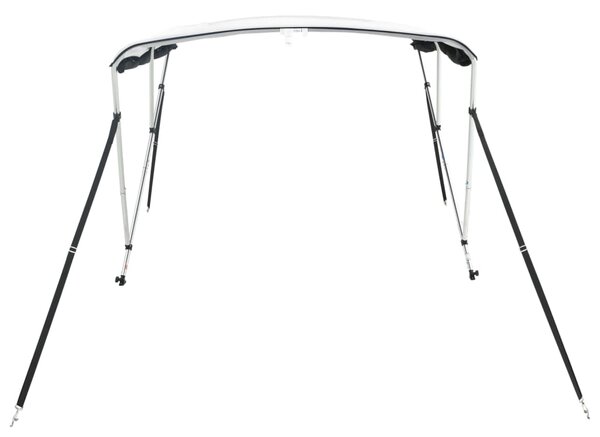 Tenda bimini s 3 luka i mrežastim zidovima 183x(137-152)x137 cm - Antracitno siva / 183 x (137-152) x 137 cm