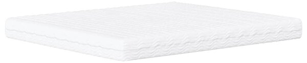 Krevet s madrac Dover svjetlosivi 180x200cm tkanina - Siva / 180 x 200 cm