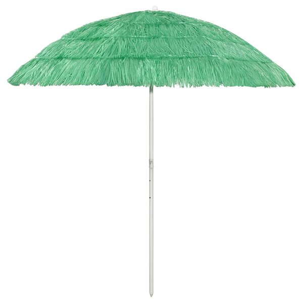 Suncobran za plažu Hawaii zeleni 240 cm - Zelena / 240 cm