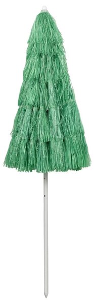 Suncobran za plažu Hawaii zeleni 240 cm - Zelena / 240 cm