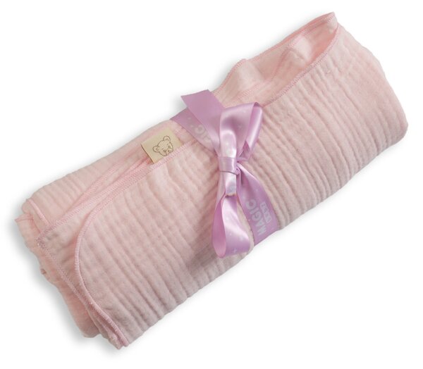 Magic Baby 4-slojni muslin prekrivač 100x150 cm - 100% pamuk