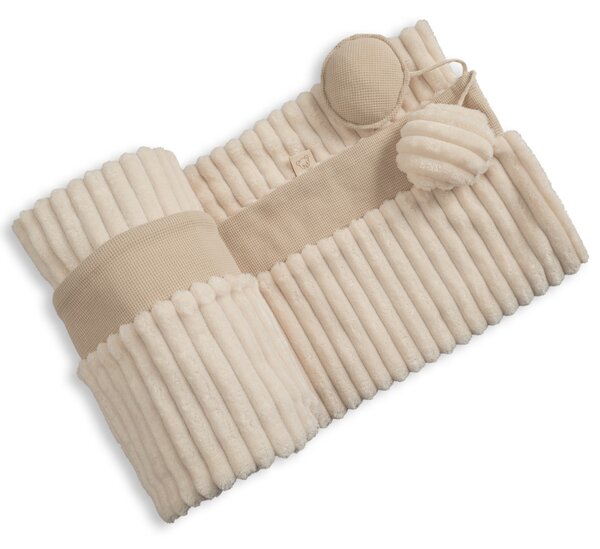 Magic Baby interaktivna dvostrana dekica Deluxe 100x140 cm, bež