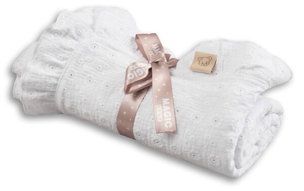 Magic Baby dekica Rita muslin 100x130 cm - mekana pamučna dekica za bebe