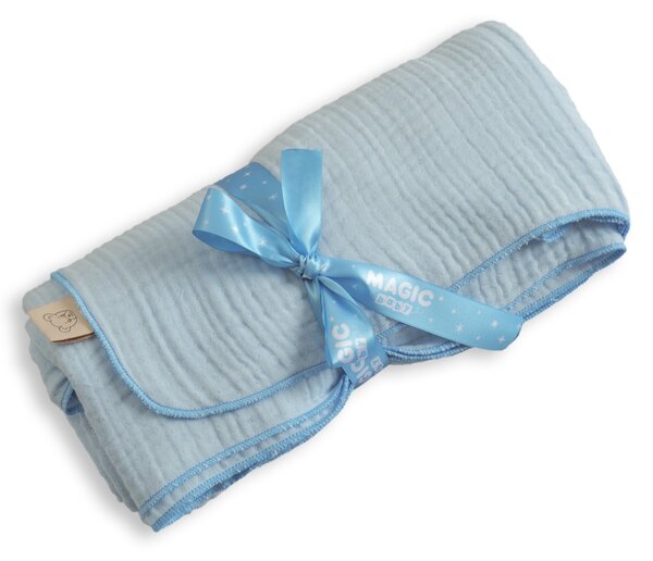 Magic Baby 4-slojni muslin prekrivač 100x150 cm - 100% pamuk