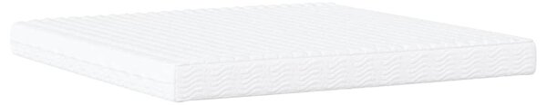 Krevet s madracem Hvar krem 200 x 200 cm od tkanine - Krema / 200 x 200 cm