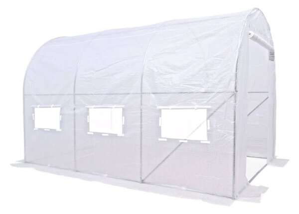 Vrtni plastenik 2x3m (6m2) bijeli - Focus Garden
