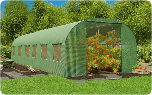 Vrtni plastenik 3x6m (18m2) - Plonos