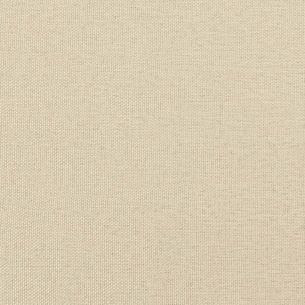 Krevet s madracem Dover krem 160x200 cm od tkanine - Krema / 160 x 200 cm