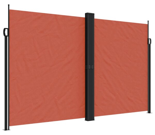 Bočna tenda na uvlačenje terakota 200x1000 cm - Narančasta / 200 x 1000 cm