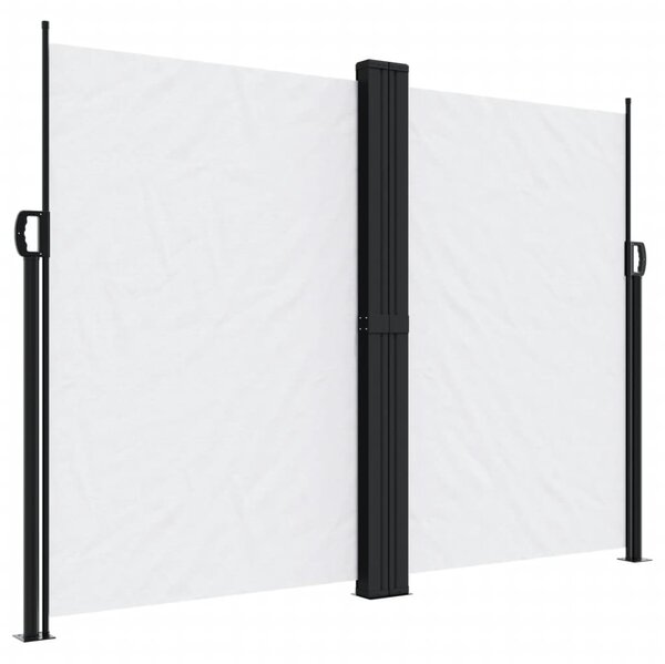 Bočna tenda na uvlačenje bijela 180x600 cm - Bijela / 180 x 600 cm