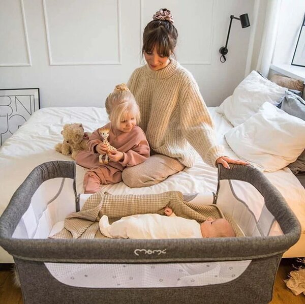MoMi SMART BED 4u1 krevetić - grey
