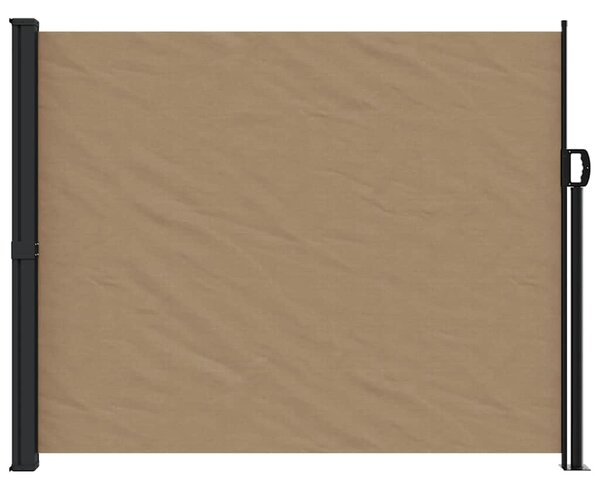 Bočna tenda na uvlačenje smeđesiva 160 x 500 cm - Tupe / 160 x 500 cm