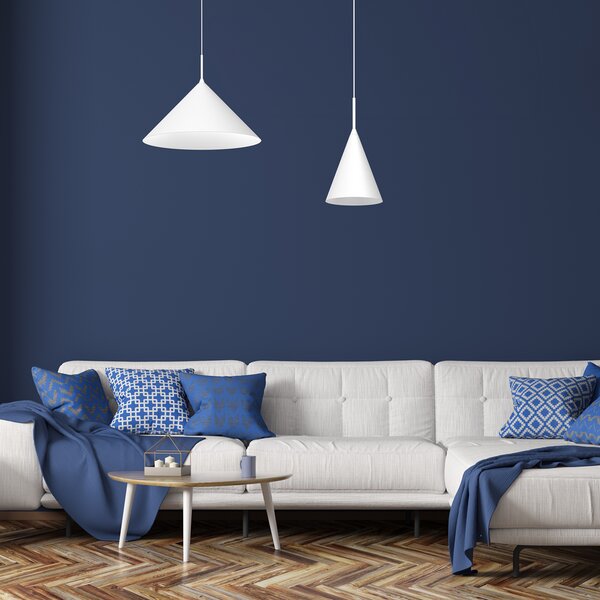 VISEĆA LAMPA CAPITAL BIJELA Ø46CM 1XGX53