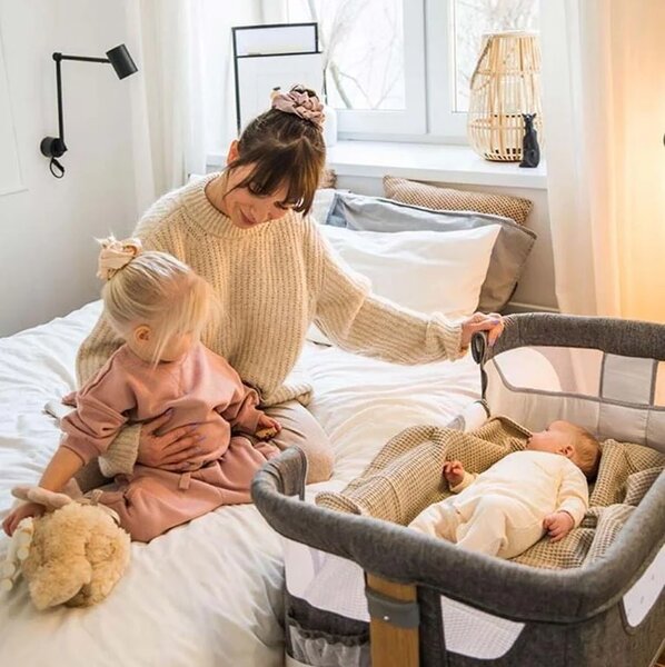 MoMi SMART BED 4u1 krevetić - grey