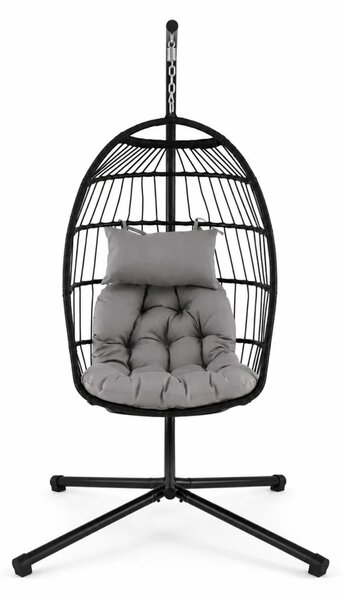Viseća fotelja Cocoon - udobno crna