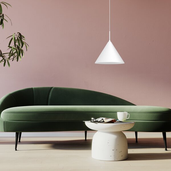 VISEĆA LAMPA CAPITAL BIJELA Ø32CM 1XGX53