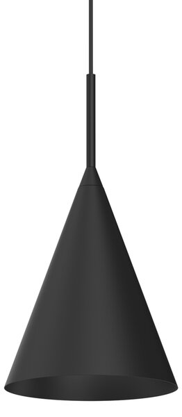 CAPITAL CRNA VISEĆA LAMPA Ø17CM 1XGX53