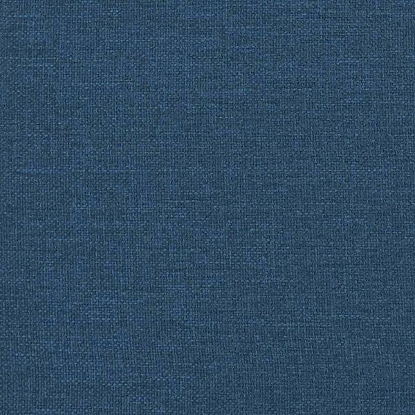 Krevet s madracem Dover plavi 140 x 190 cm od tkanine - Plava / 140 x 190 cm