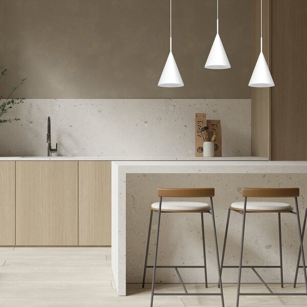VISEĆA LAMPA CAPITAL BIJELA Ø17CM 1XGX53