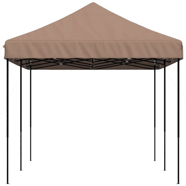 Sklopivi prigodni šator za zabave smeđi 580x292x315 cm - Smeđa / N/A