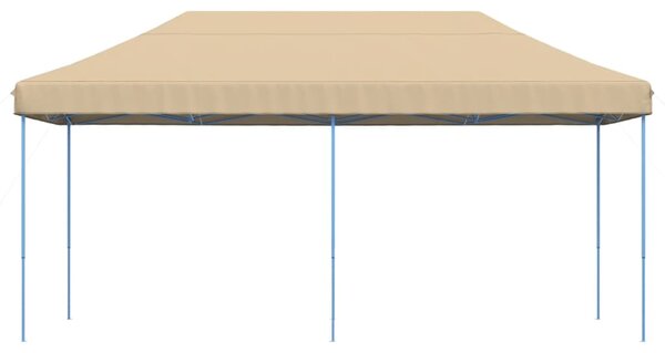 Sklopivi prigodni šator za zabave bež 580x292x315 cm - Bež / N/A
